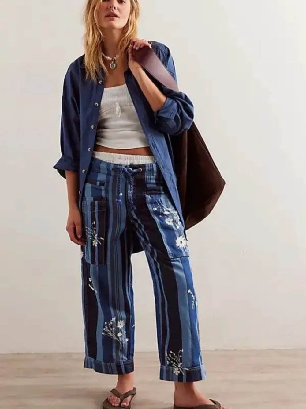 NWT! Free People We The Free Cove Crop Pull-on Jeans